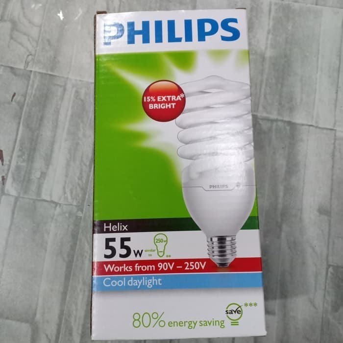 Lampu Spiral Philips Helix 35W 45W 55W