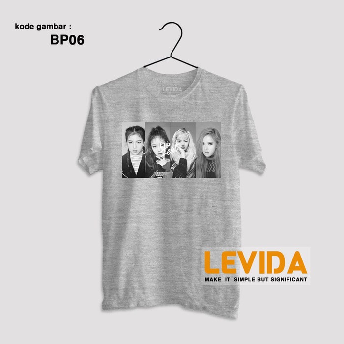 KAOS BLACKPINK KAOS BLACKPINK FOTO BBP01 BAJU KUSTOM UNISEX PRIA WANITA Diskon