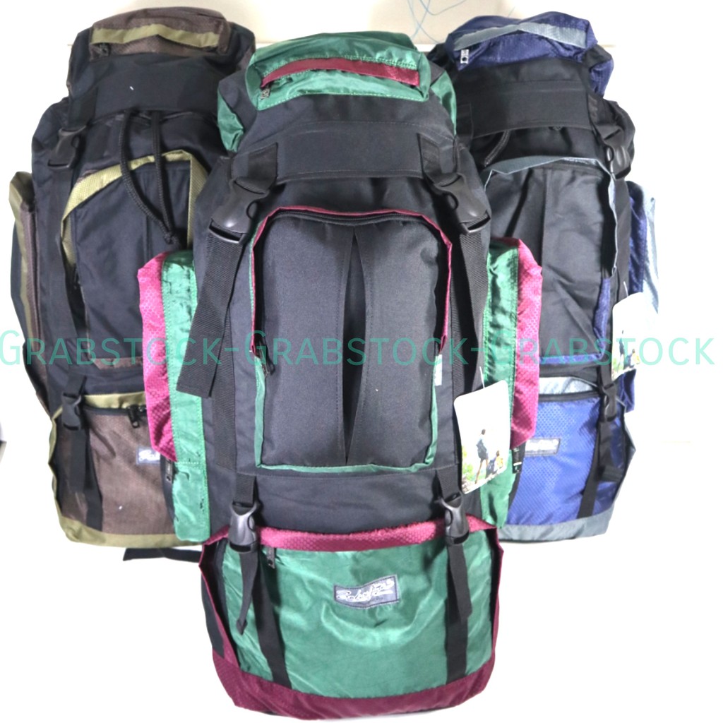 Carrier Tas Hiking Naik Gunung CAmping Mudik 80L 11SL Super Besar Premium