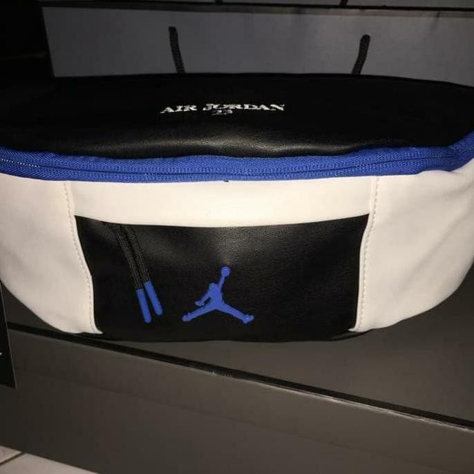 Pengiriman Cepat waistbag pria..> WAIST BAG AIR JORDAN LEATHER ORIGINAL BANTING HARGA