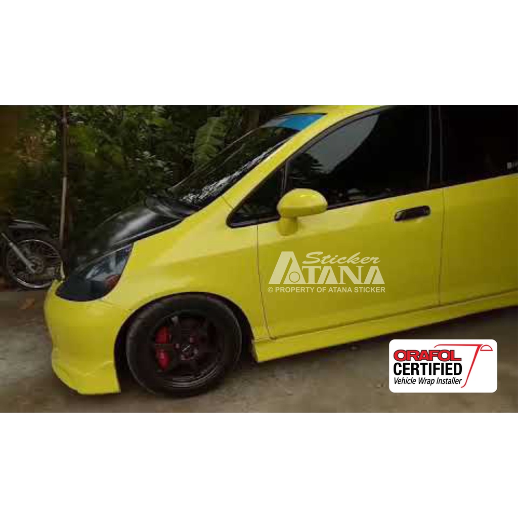 Skotlet Kuning Doff Oracal 651 Scotlet Yellow Matte Stiker Matt Dop Meteran Sticker Decal Roll Scotlite Body Mobil Motor Matic Sepeda Scotlight Kasar Cat Dekorasi Kaca Kap Background Aquarium Furniture Isuzu Terios Ayla Creta CRV Rocky Yaris Sigra Hylux