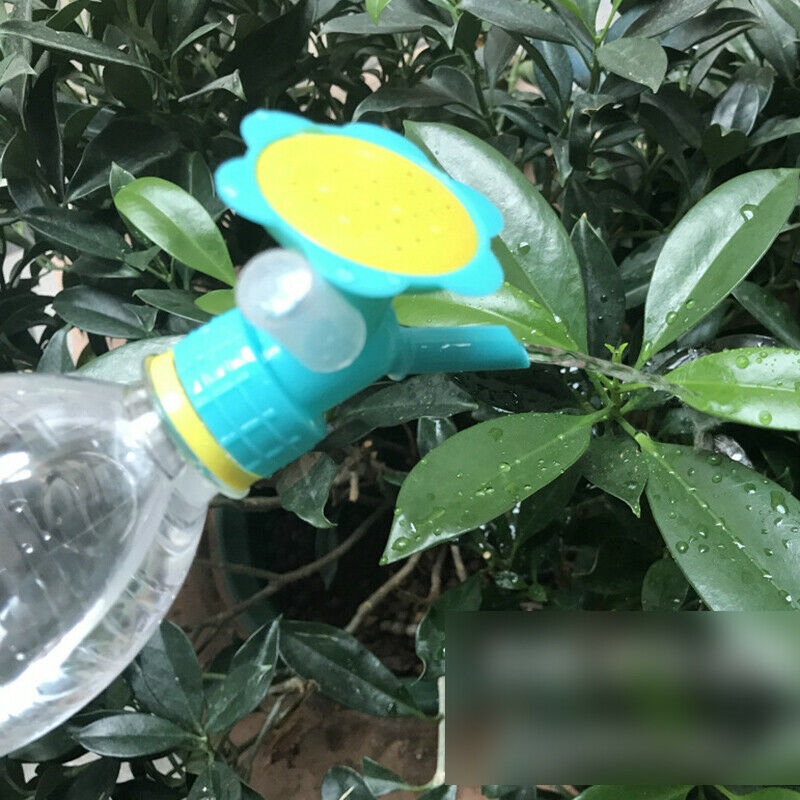 2 In 1 Botol Penyiram Tanaman Pot Bunga Portabel Bahan Plastik Untuk Rumah Tangga