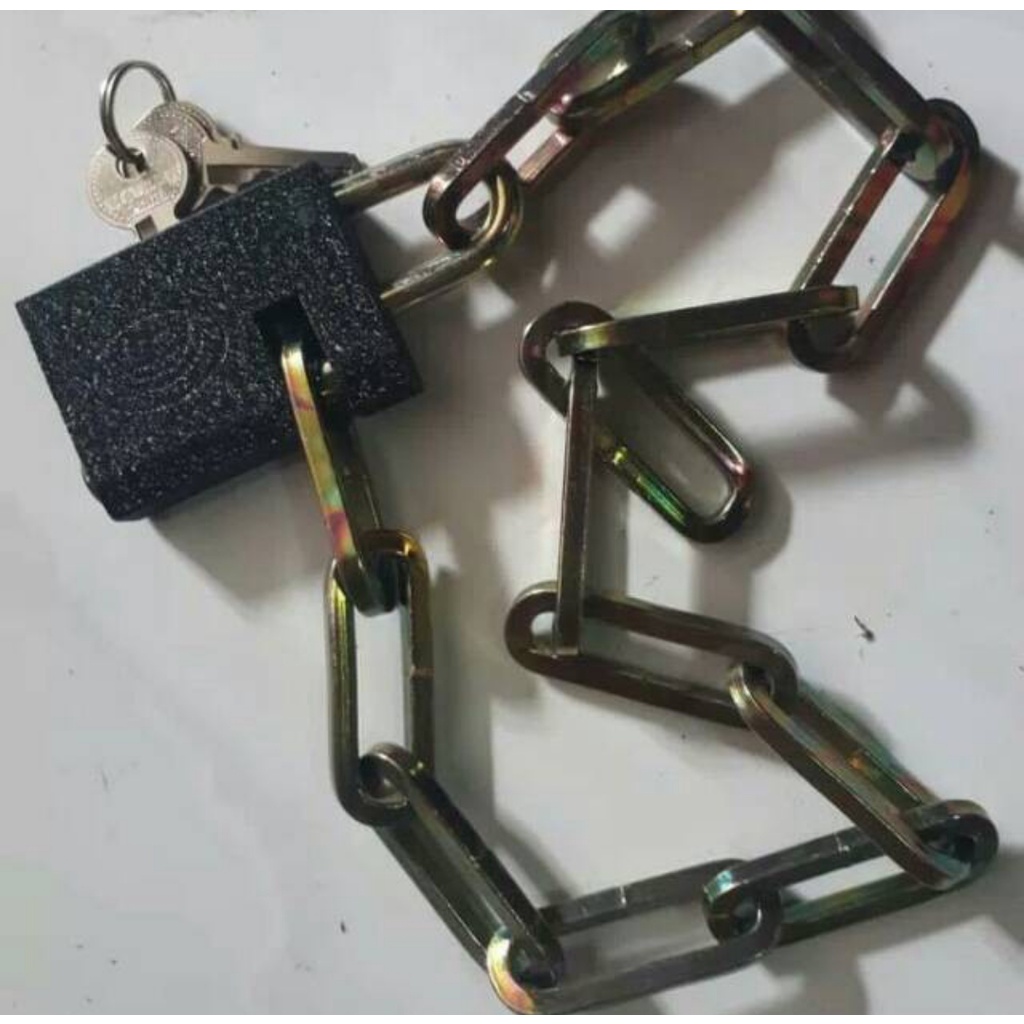 Gembok Rantai KUNING Chain Lock