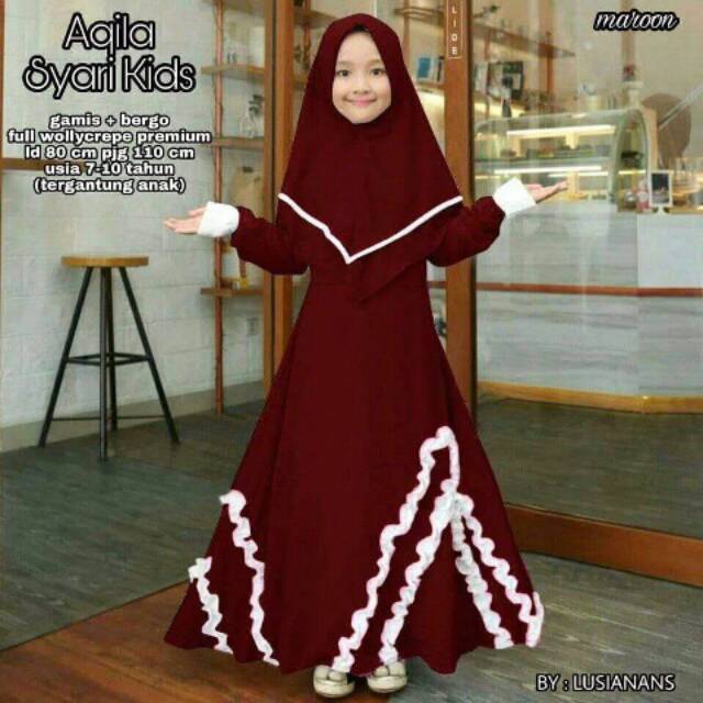 Gamis ANAK AQILA by RAYHANUN