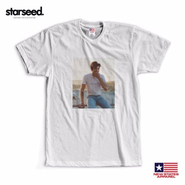 Shawn Mendes Heaven T Shirt Shopee Indonesia