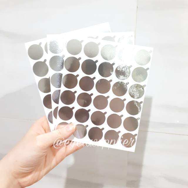 Sticker Cincin Lem Tinta Glue Ring Stiker Pallet eyelash extension