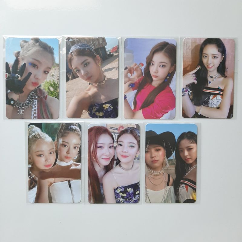 ITZY NOT SHY PHOTOCARD PC YEJI LIA RYUJIN CHAERYOUNG YUNA