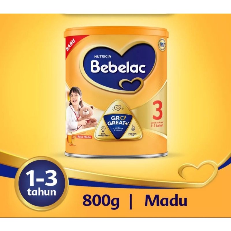 BEBELAC 3 BEBELAC 4 800gr kemasan kaleng