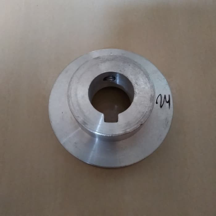 Pulley / Pully / Puli / Poli / Poly / Polly Jalur A1 Diameter 3” Inch As 24 mm Aluminium