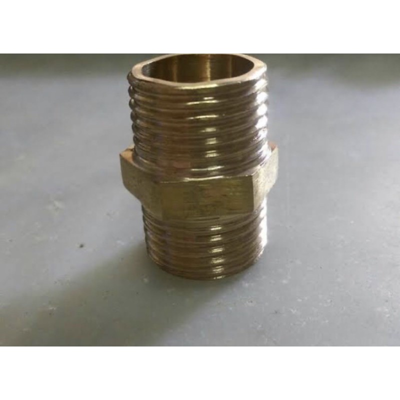 Double Nepel Ss304 Drat 1/4”