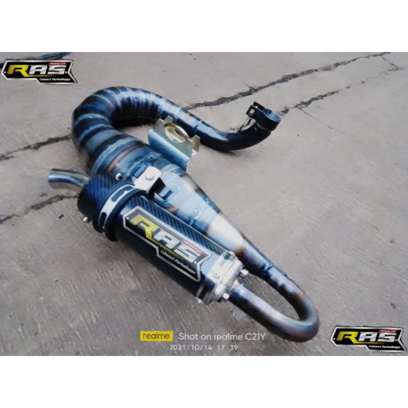 KENALPOT VESPA RACING BISA VOD