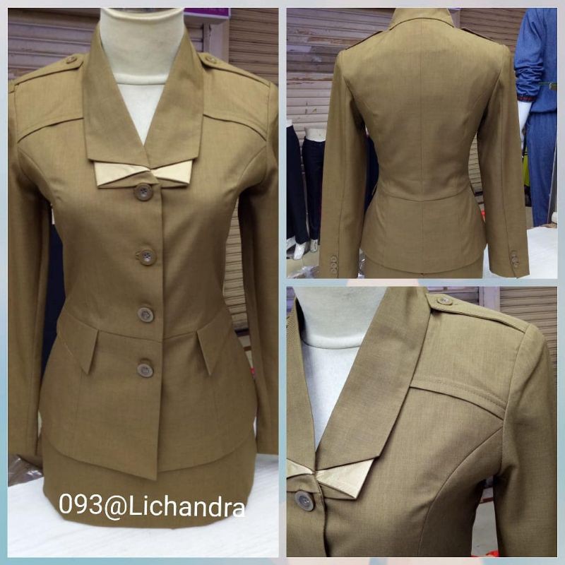 seragam pemda wanita  brand lichandra / seragam pns /seragam guru /seragam murah