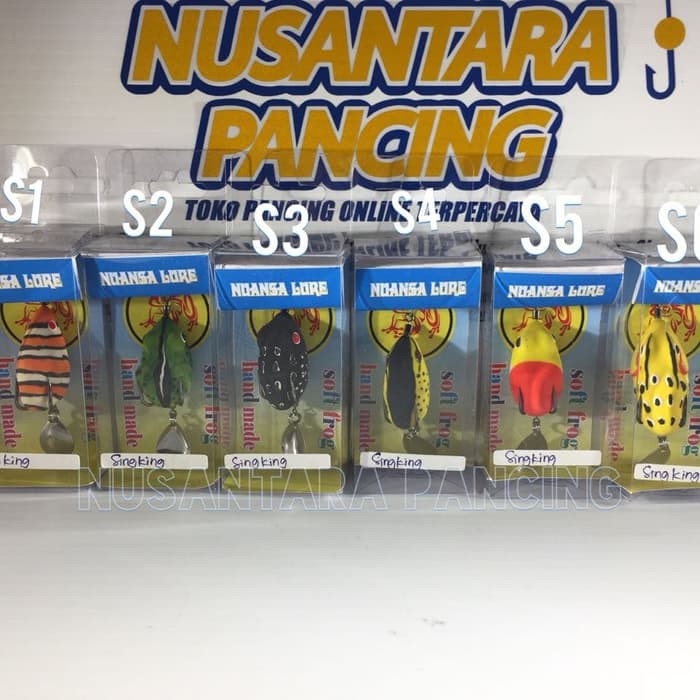Terlaris Soft Frog Handmade by Nuansa Lure umpan casting gabus sinking