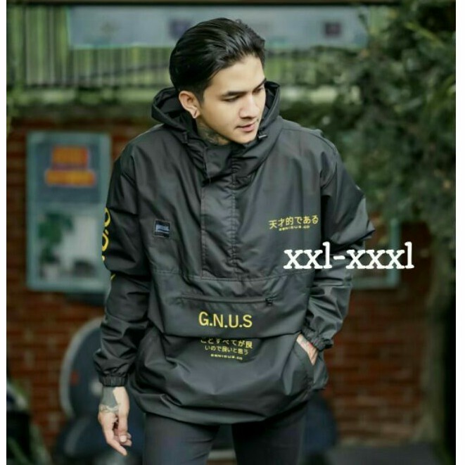 Jaket Cougle Pria Jaket Genious Jumbo Jaket Genetic Big Size