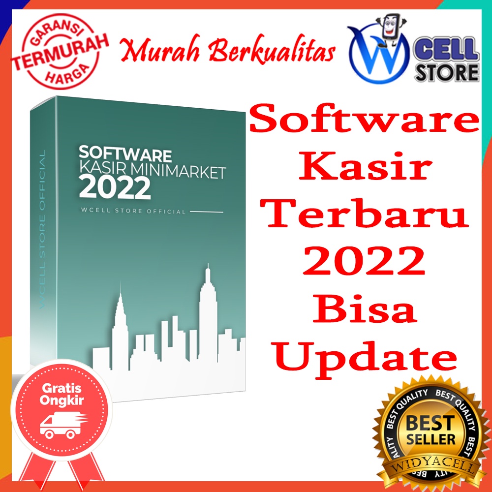 Software Program Aplikasi Kasir Toko Minimarket - Kelontong - Kosmetik - Dll Terbaru 2022 Bisa Updat