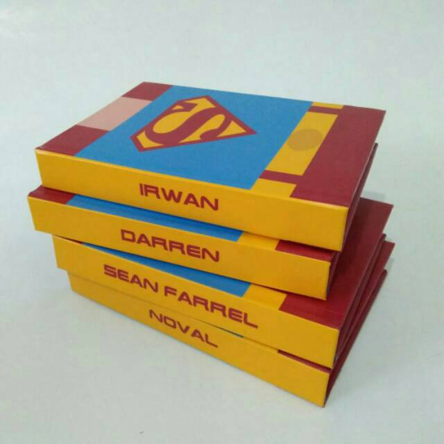 

Custom Notebook A6 Superman FREE TAMBAH NAMA