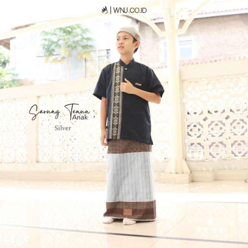 WNJ OPEN PO SARUNG TENUN ANAK / SARUNG ANAK / SARUNG TENUN SHOLAT / KAIN SARUNG PRIA