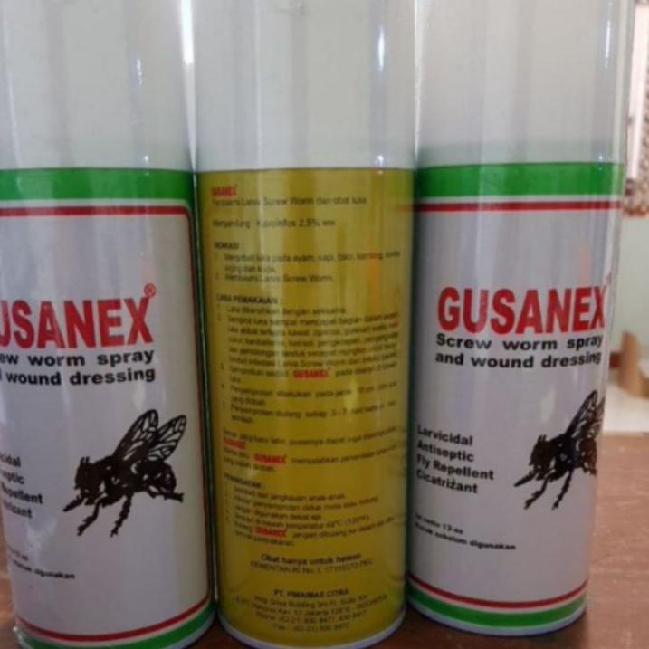 Terbagus.. gusanex spray obat luka buat hewan