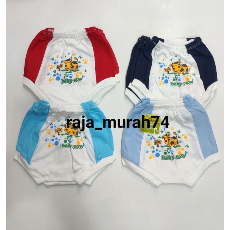 lusinan celana bayi segita/ celan pendek bayi 0-12 bulan