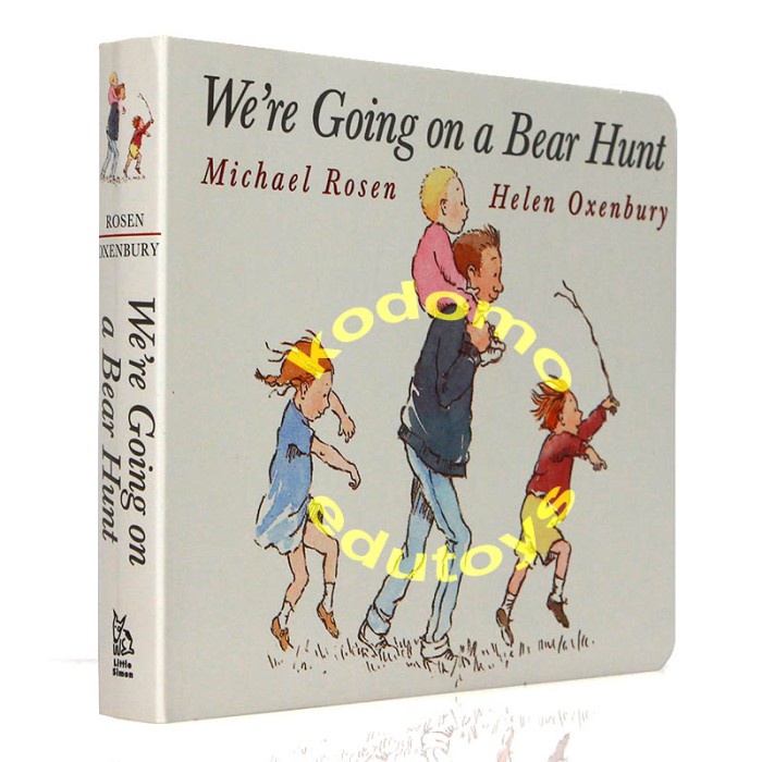 

READY STOCK We're Going on a Bear Hunt by Michael Rosen,Helen Oxenbury(Board Book) BR290