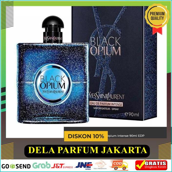 YSL BLACK OPIUM INTENSE 90ML EDP - PARFUM ORIGINAL HIGHT CLASS