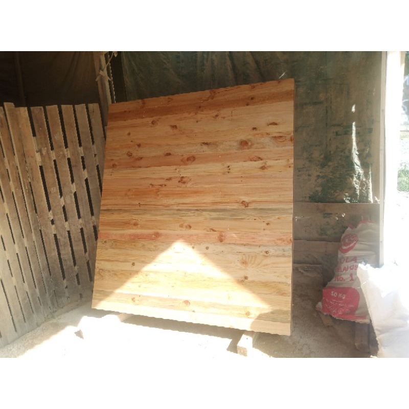 Dipan palet tatakan kasur anti rayap full kayu 200x180x12 cm