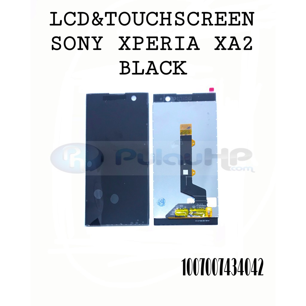LCD & TOUCHSCREEN SONY XA2 BLACK