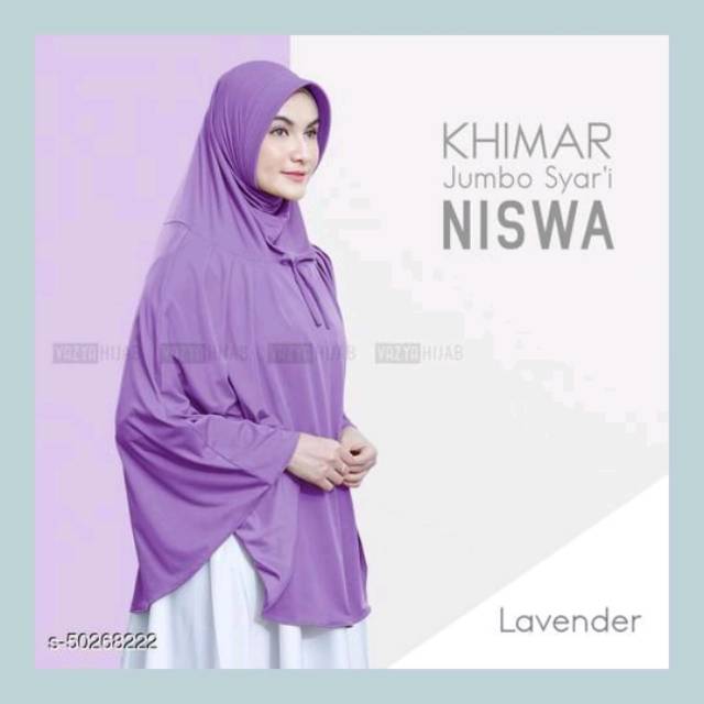 Khimar/hijab syar'i jumbo