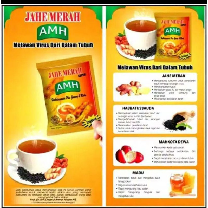 

JAHE MERAH AMH PROMO TERMURAH