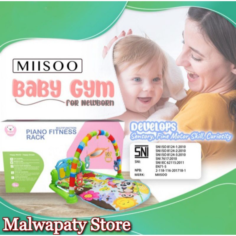 PIANO FITNESS RACK BABY MUSICAL PLAY GYM BABY FUNY