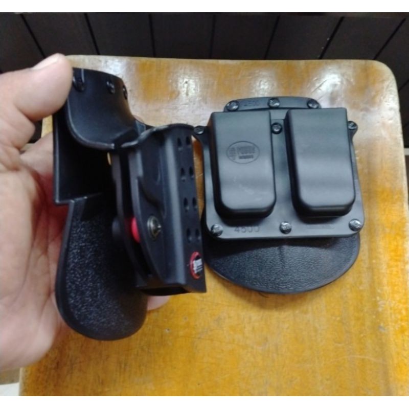 HOLSTER CASE SARUNG SENJATA MAGAZINE FN1911 SURVIVAL KIT