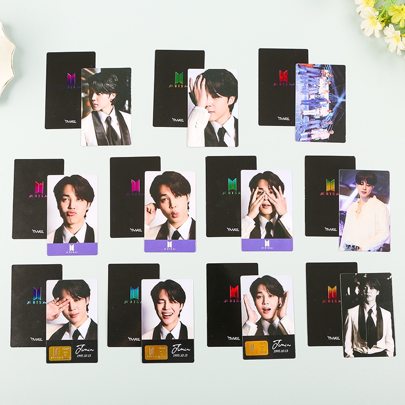 Kartu Foto KPOP BTS THE FACT Album OFFICIAL 1: 1 Kualitas Tinggi