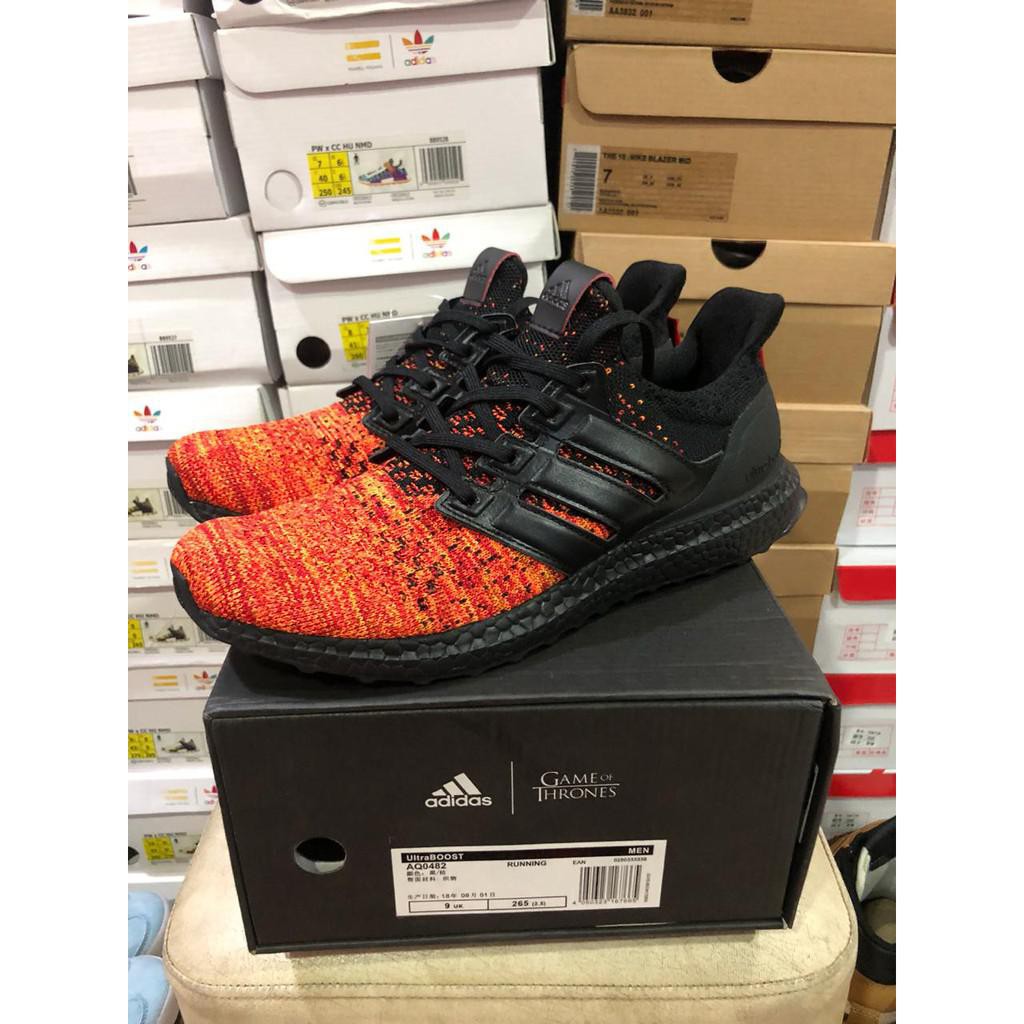 ULTRABOOST GAME OF THRONES GOT RED DRAGON , REAL PIC