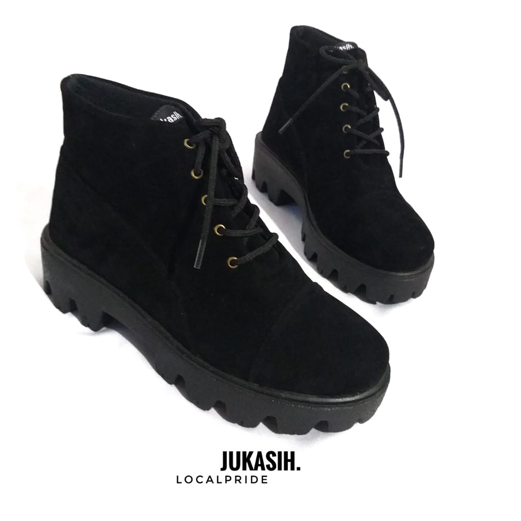 EL-014 sepatu boot wanita PDL