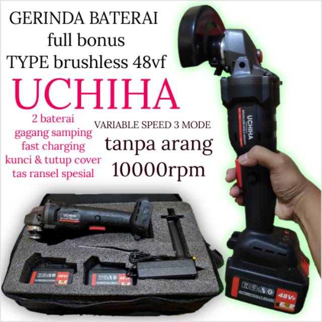 Mesin gerinda uchiha 9500 800 801 802 uciha angle grinder gurinda sirkel