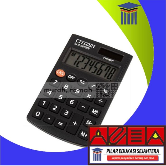 

CALCULATOR / KALKULATOR CITIZEN SLD-200NR MURAH