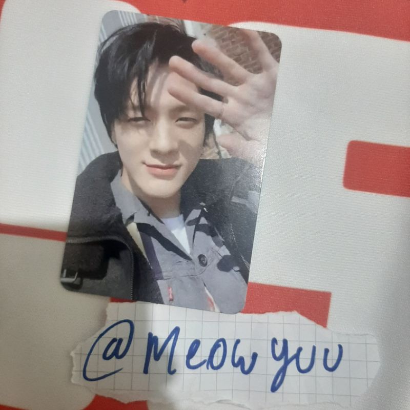 Jeno NCT DREAM AR Selca Hot Sauce Photocard/PC