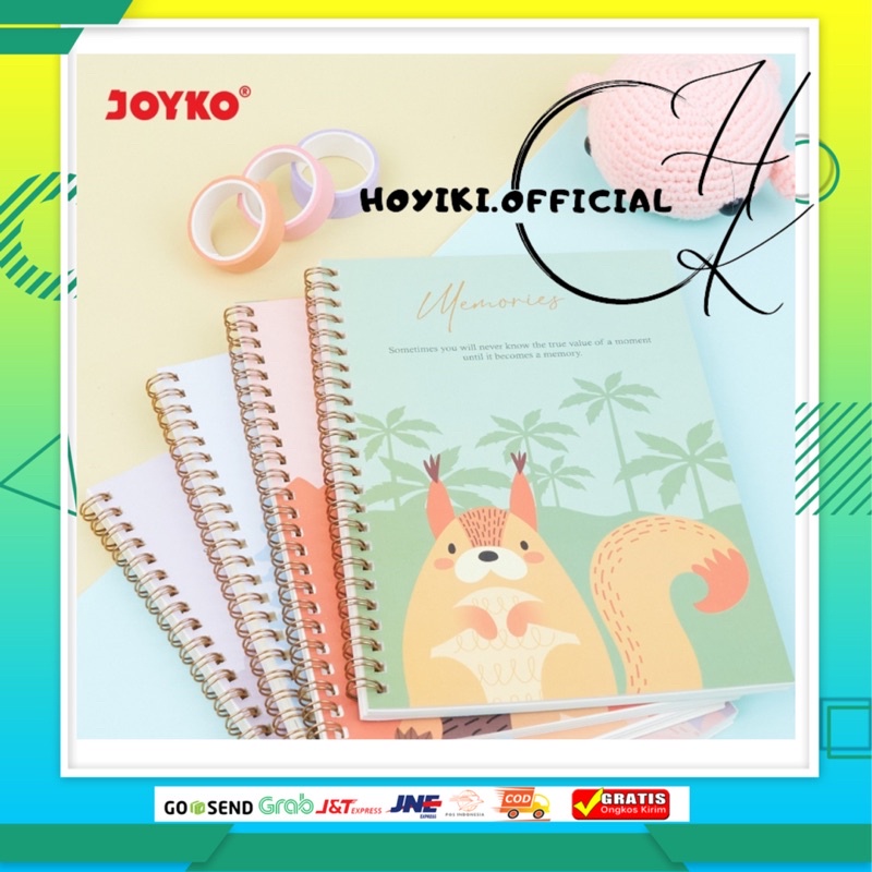 

JOYKO Buku Tulis Notebook A5 Joyko Catatan Bergaris Ruled Pages NB-707 NB-711