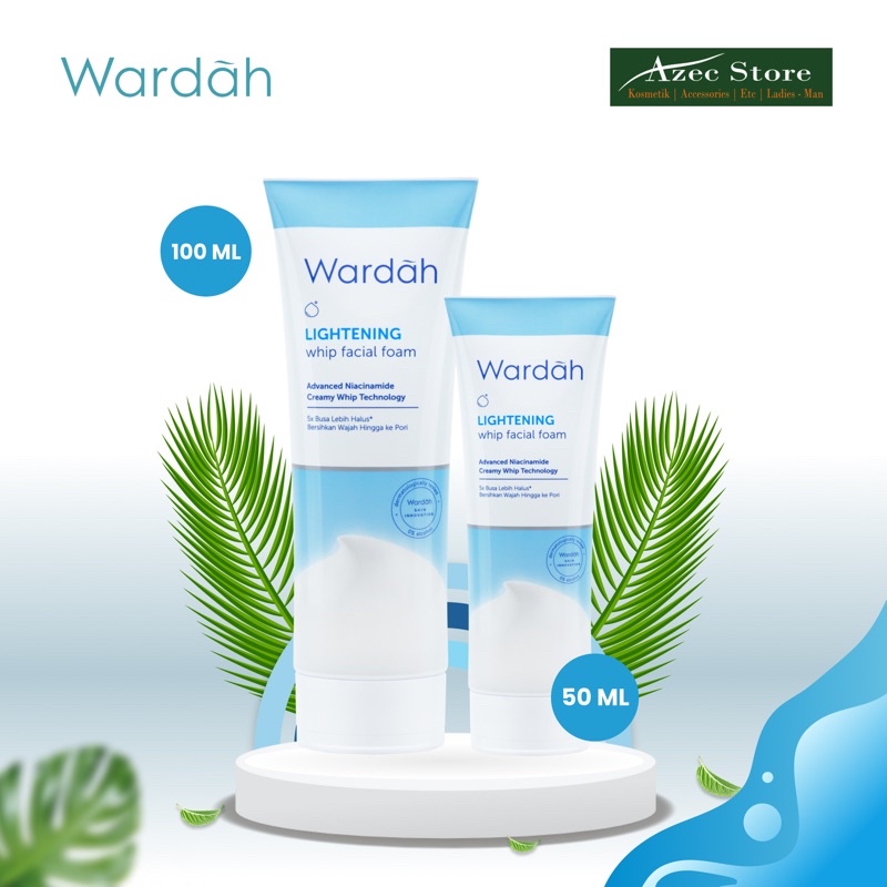 Wardah Lightening Whip Facial Foam