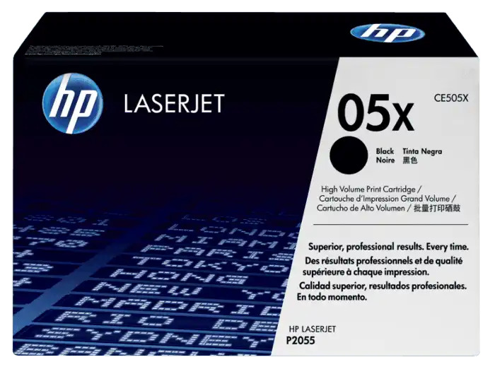 Toner HP 05X Black For Printer Laserjet P2055 Original