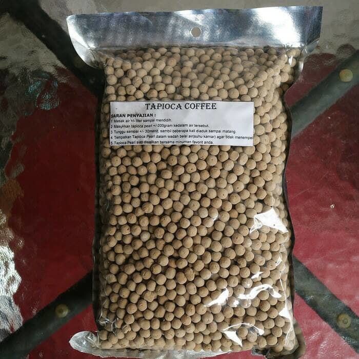 

Bubble Tapioca/Tapioka Coffee 1 Kg Kualitas Super