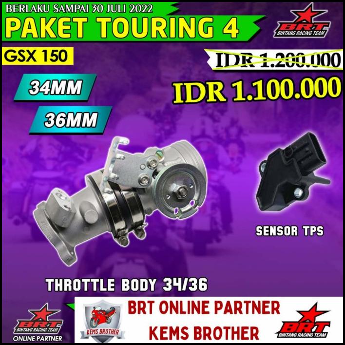 Tb Brt Throttlebody Gsx Fufi Sensor Tps