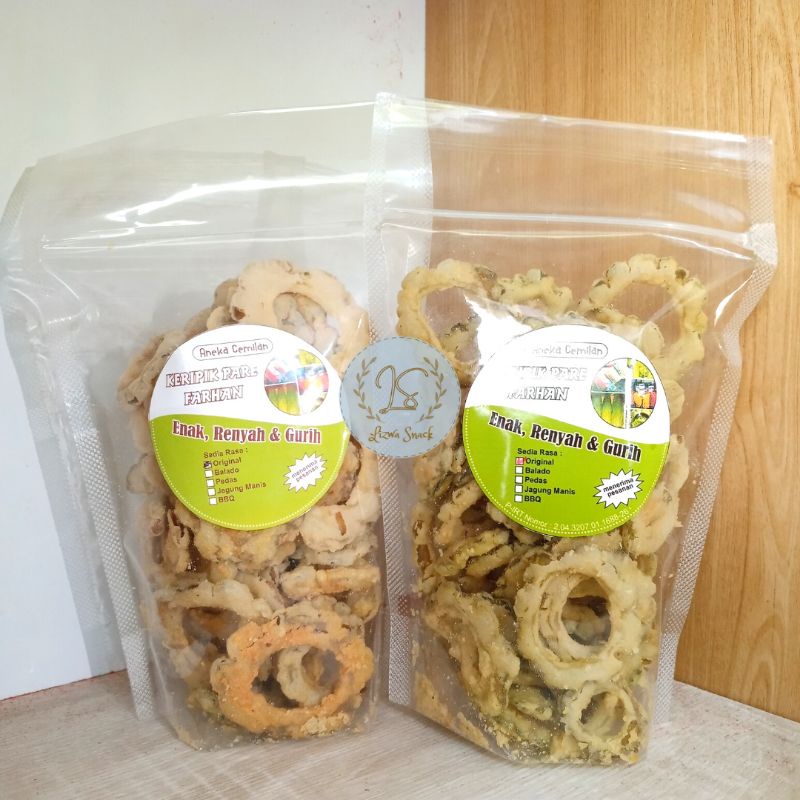 

KERIPIK PARE ORIGINAL 200 gram | MAKANAN RINGAN