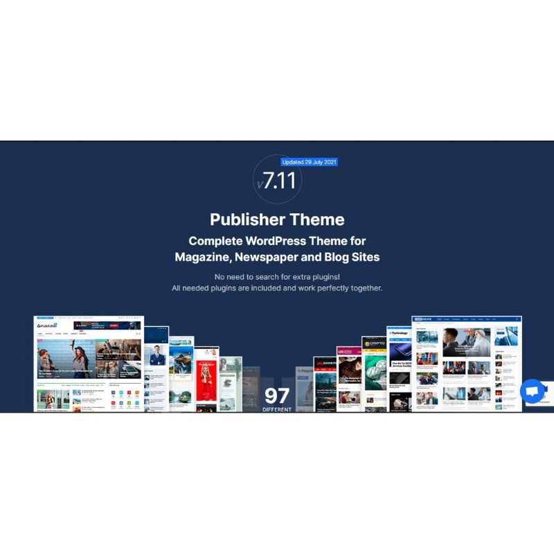 Instal themes wp Publisher licence lifetime