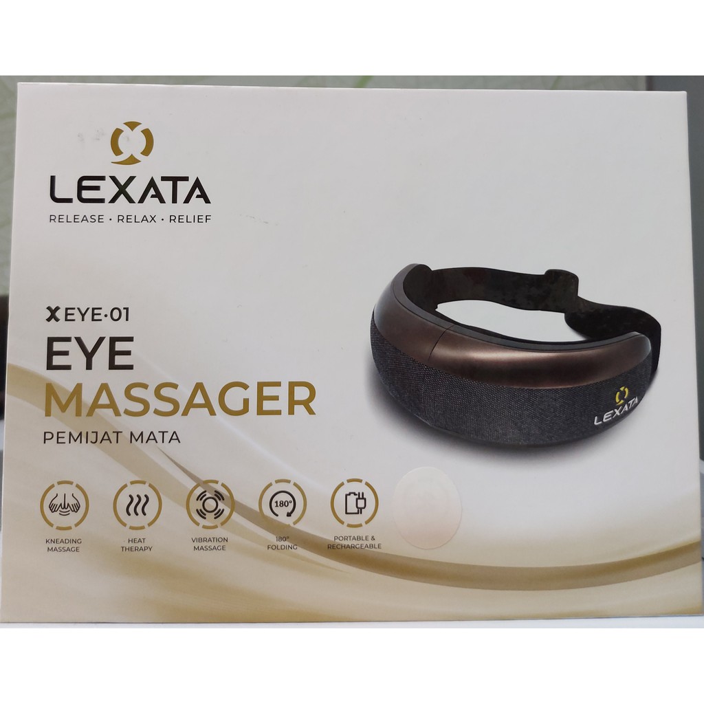 LEXATA PEMIJAT MATA / EYE MASSAGER / RELAX MATA