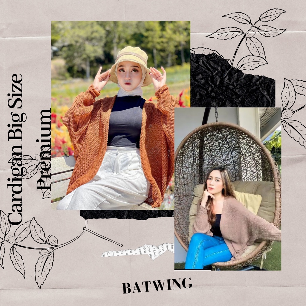 CARDIGAN RAJUT BATWING / CARDIGAN RAJUT / BATWING / CARDIGAN WANITA MURAH