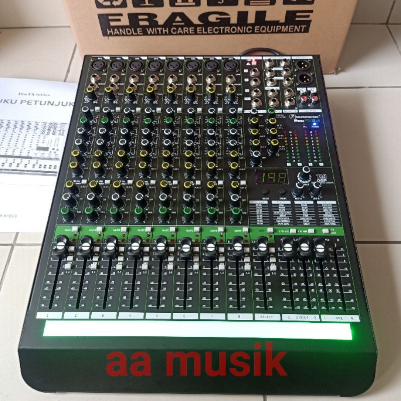 MIXER AUDIO MACKIE PRO FX 8 V3 FULL 8 CHANNEL PRO FX8V3