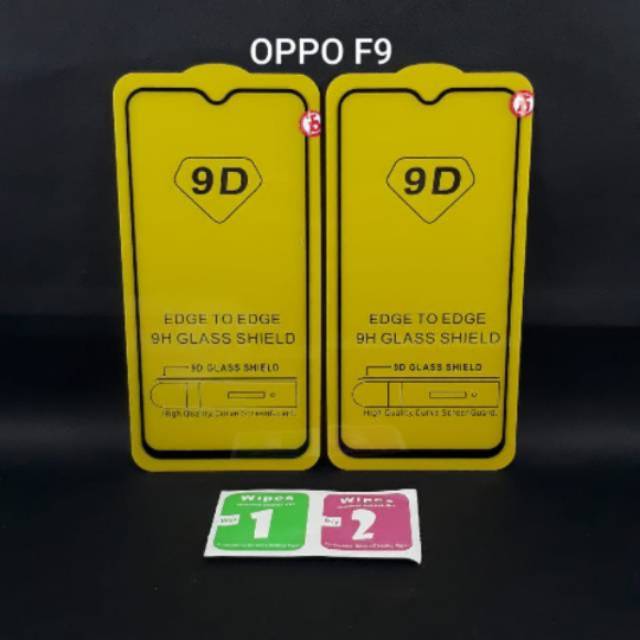 TEMPERED GLASS FULL COVER OPPO F9 5D 11D 21D TG OPPO F9 FULL COVER