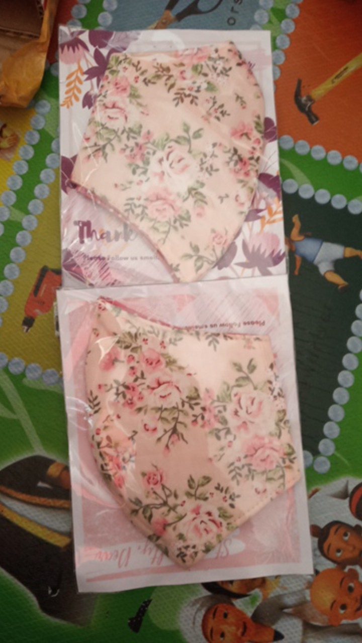 Masker Kain Motif 3 Lapis