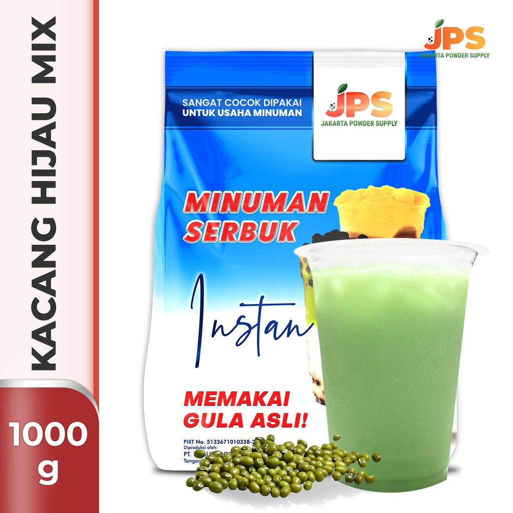 

Bubuk Minuman Kacang Hijau Mix 1 Kg jps